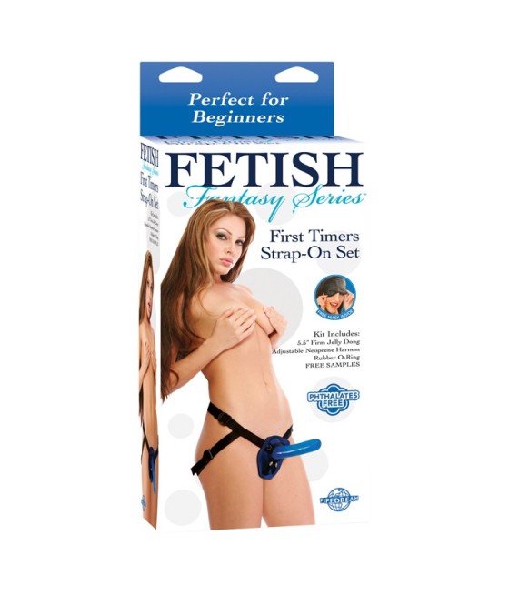 FALLO STRAP-ON FETISH FANTASY "FIRST TIMERS" - 14 CM