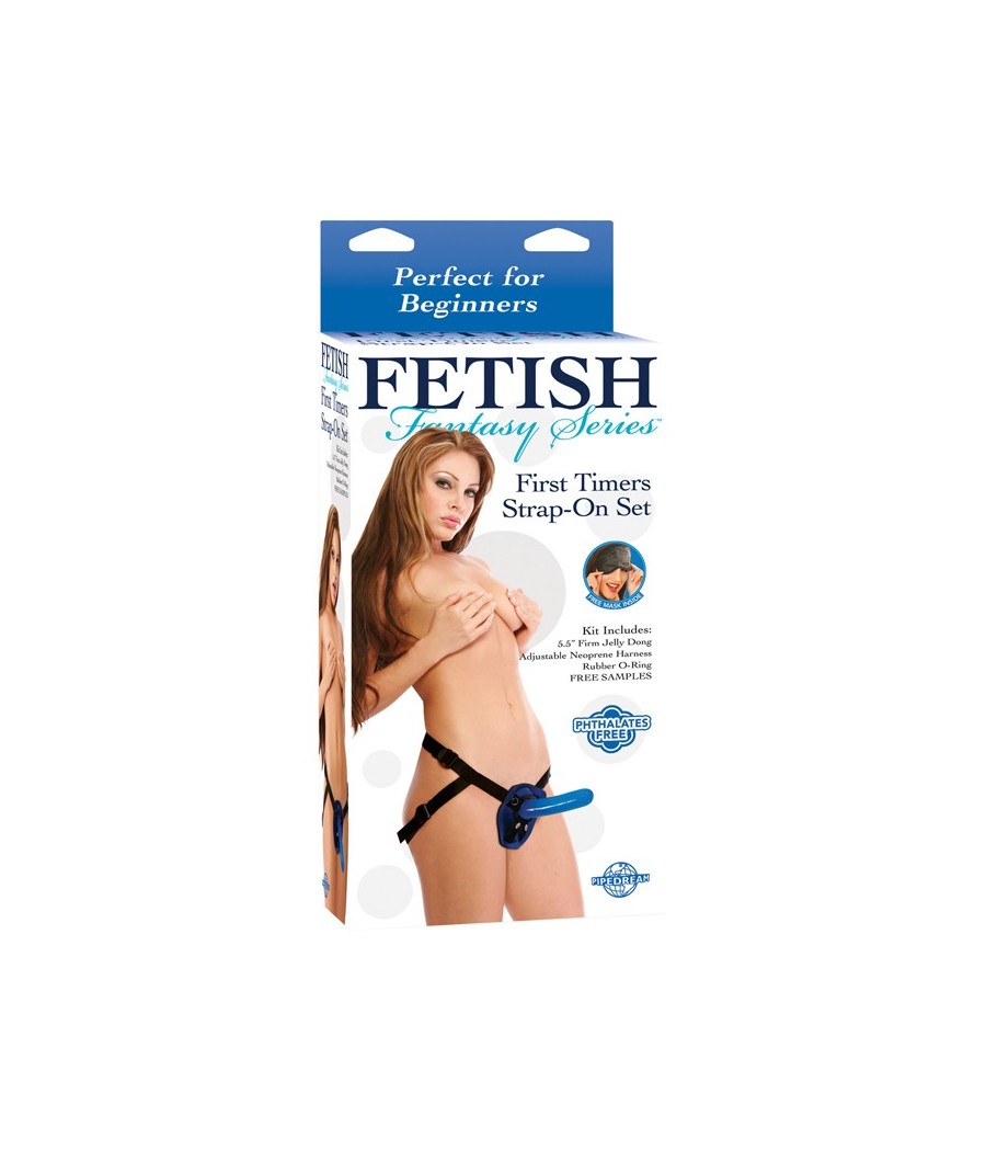 FALLO STRAP-ON FETISH FANTASY "FIRST TIMERS" - 14 CM