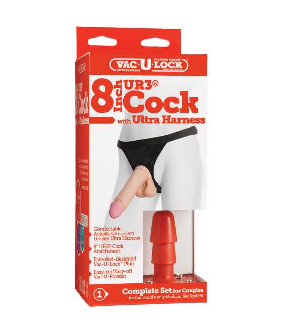 FALLO REALISTICO INDOSSABILE DOC JOHNSON - 20.5 CM