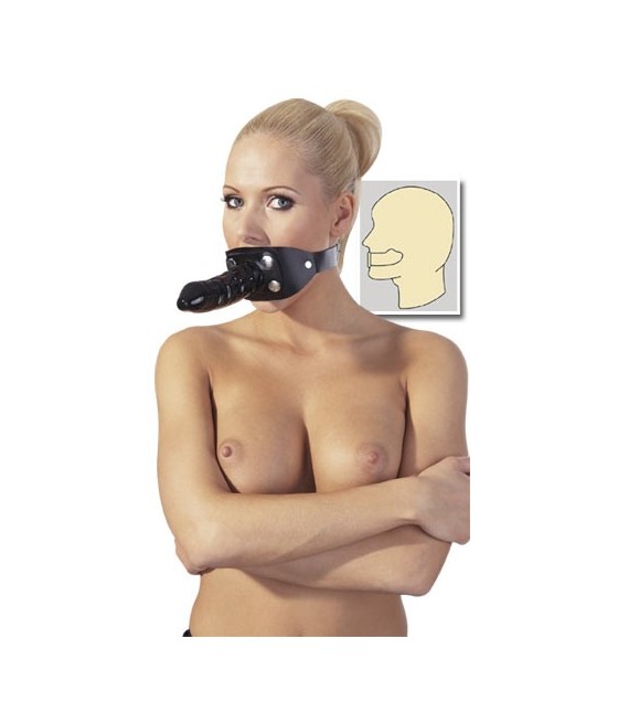 BAVAGLIO GAG CON DOPPIO FALLO IN LATEX