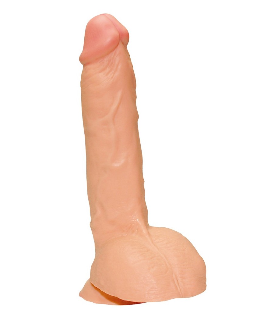 FALLO REALISTICO "BLACK & WHITE" CARNE - 23 CM