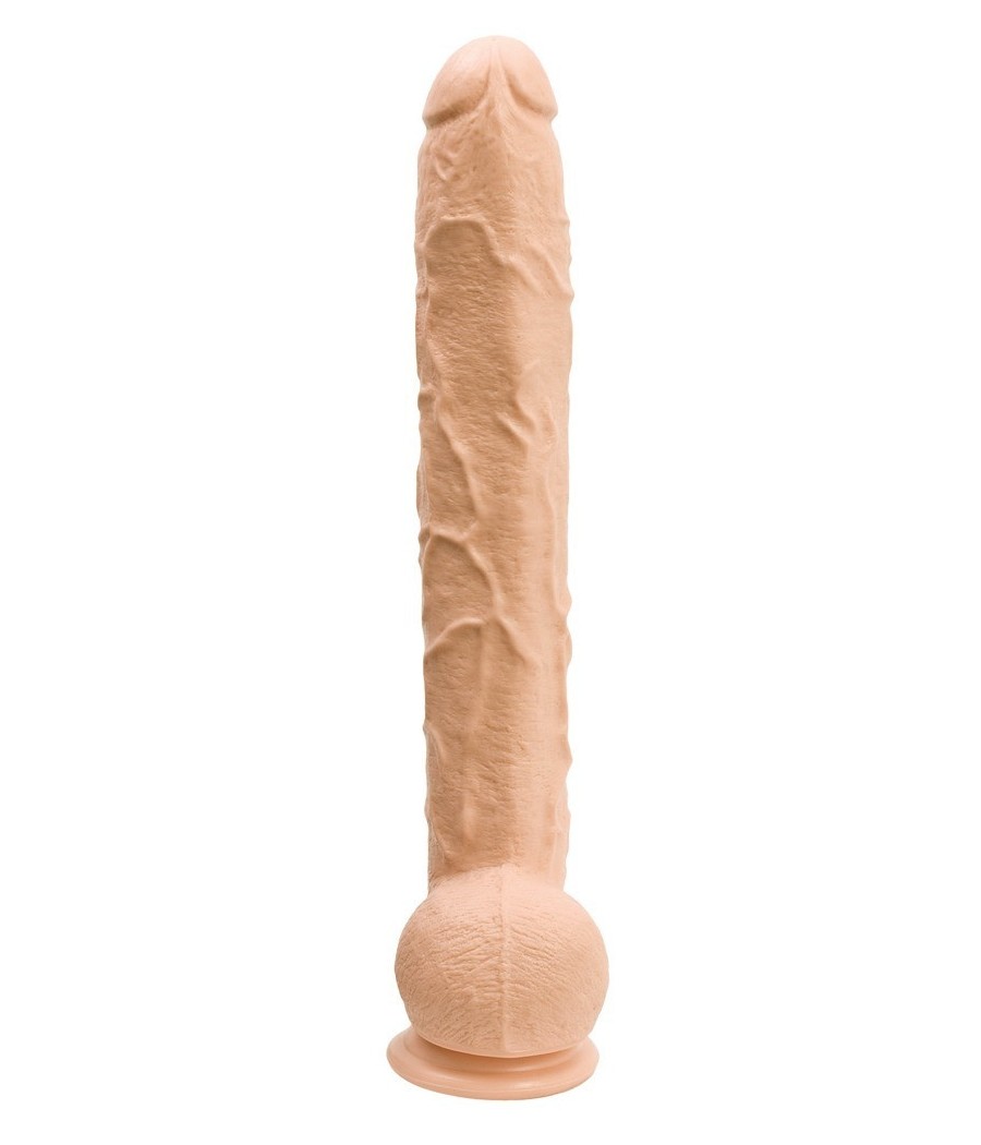 FALLO ENORME CON VENTOSA DOC JOHNSON "DICK RAMBONE" - CARNE - 42.5 CM