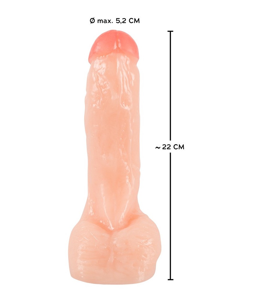 FALLO REALISTICO CON VENTOSA "REALISTIC DONG 8"