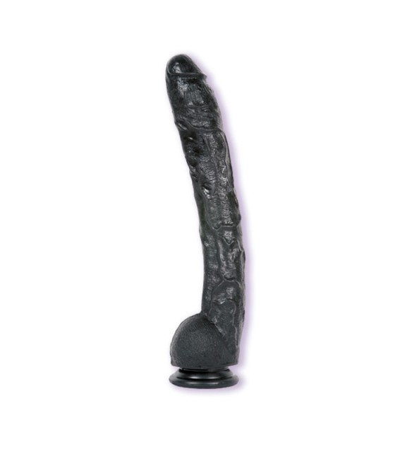 FALLO ENORME CON VENTOSA DOC JOHNSON "DICK RAMBONE" - NERO - 42.5 CM