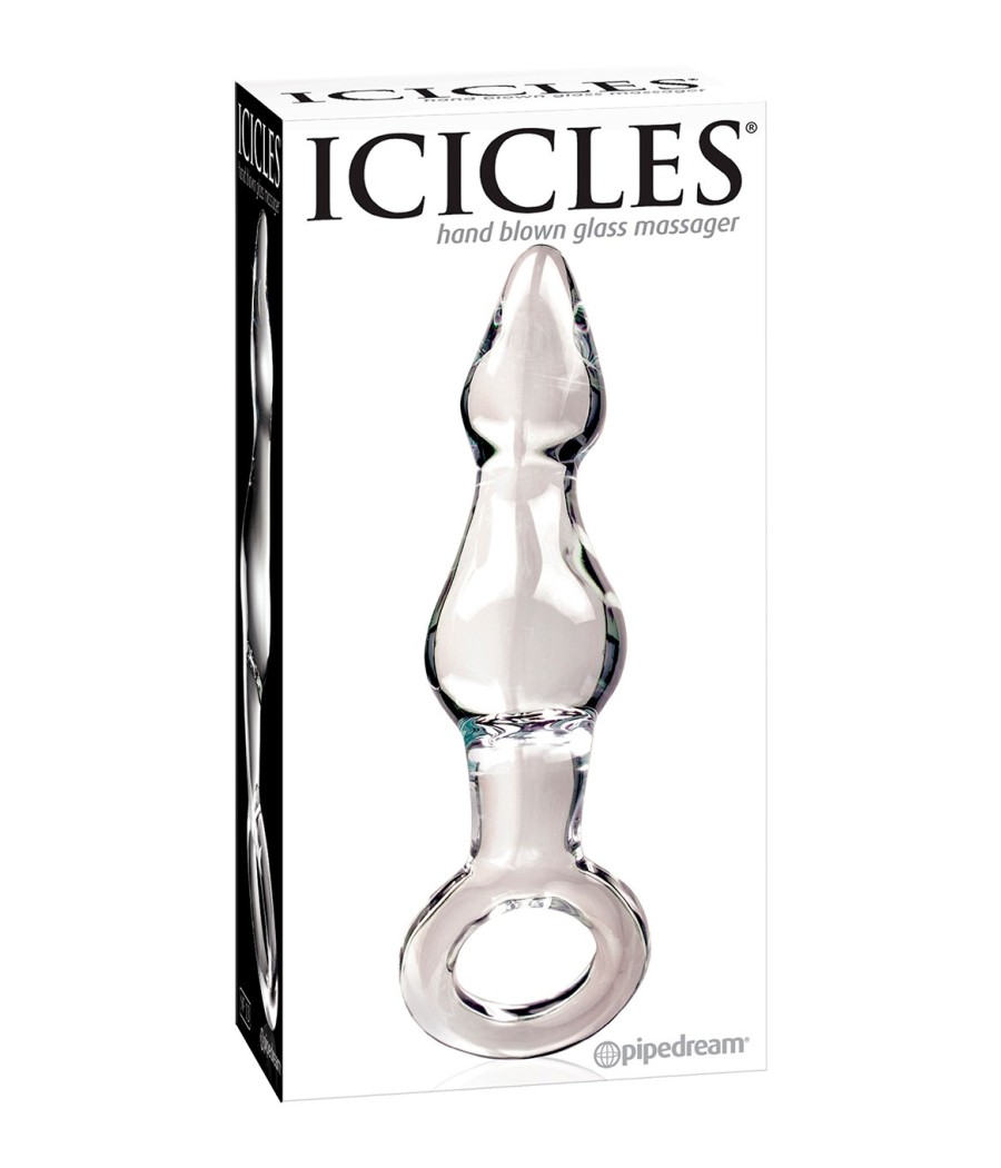 CUNEO ANALE IN VETRO PIPEDREAM \"ICICLES NO. 13\"