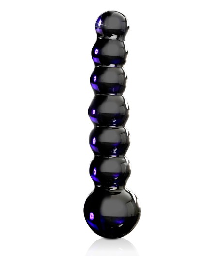 DILDO ANALE IN VETRO PIPEDREAM ICICLES NO. 51 VIOLA