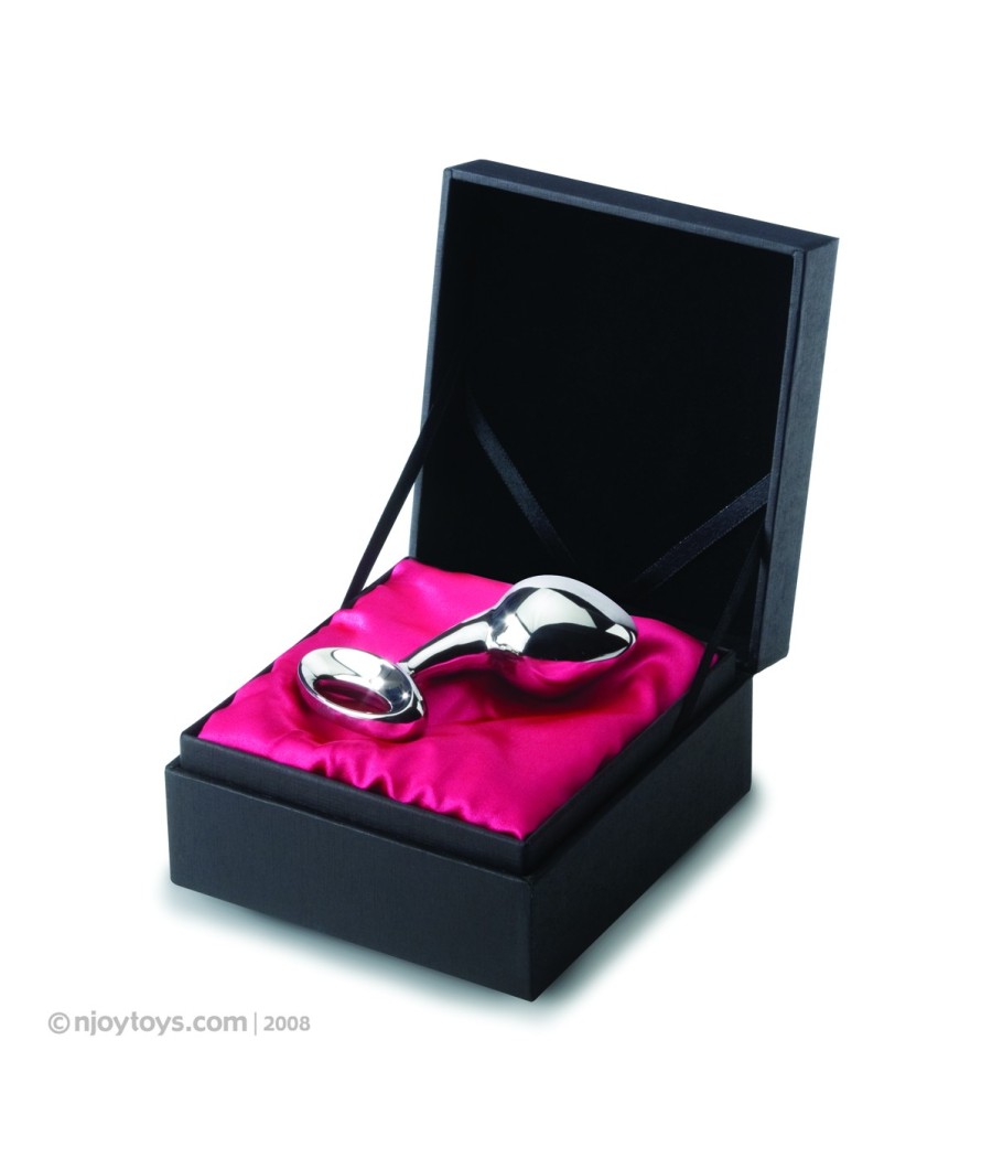 CUNEO ANALE IN ACCIAIO \"NJOY PURE\" - LARGE