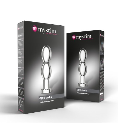 DILDO OVALE PER STIMOLAZIONE ELETTRICA OTHELLO