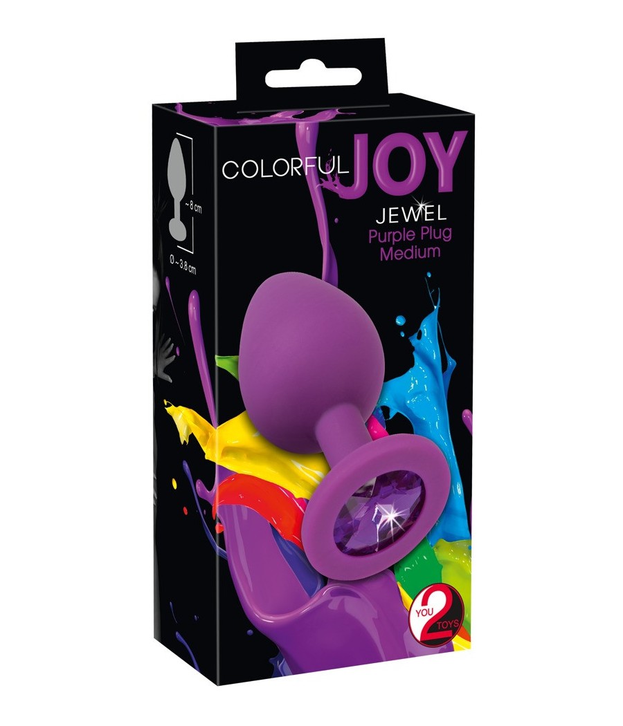 PLUG JEWEL VIOLA - COLORFUL JOY -