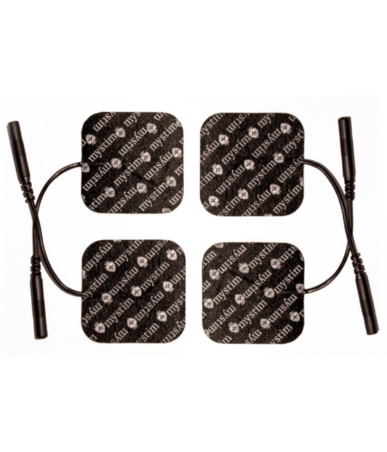 SET 4 ELETTRODI DI RICAMBIO PER STIMOLAZIONE ELETTRICA