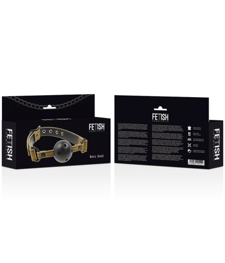 FETISH SUBMISSIV - BAVAGLIO TRASPIRANTE VEGANO BALL GAG