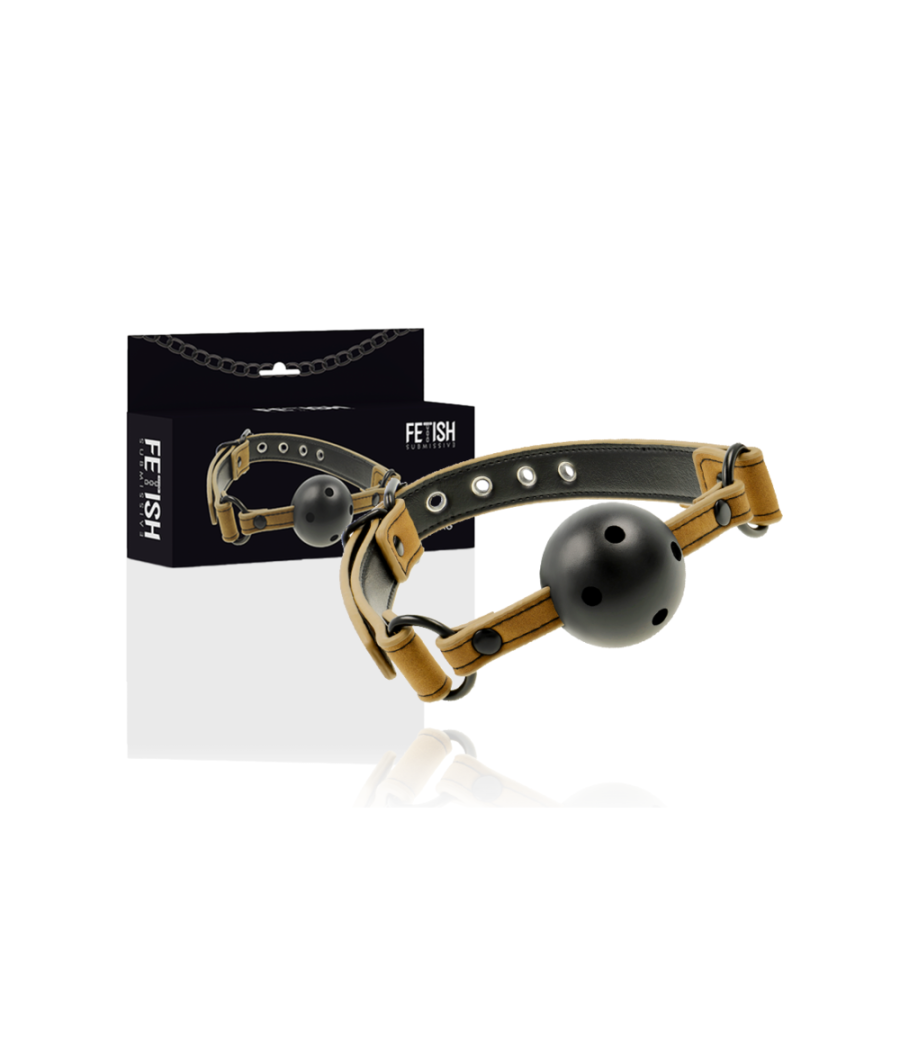 FETISH SUBMISSIV - BAVAGLIO TRASPIRANTE VEGANO BALL GAG