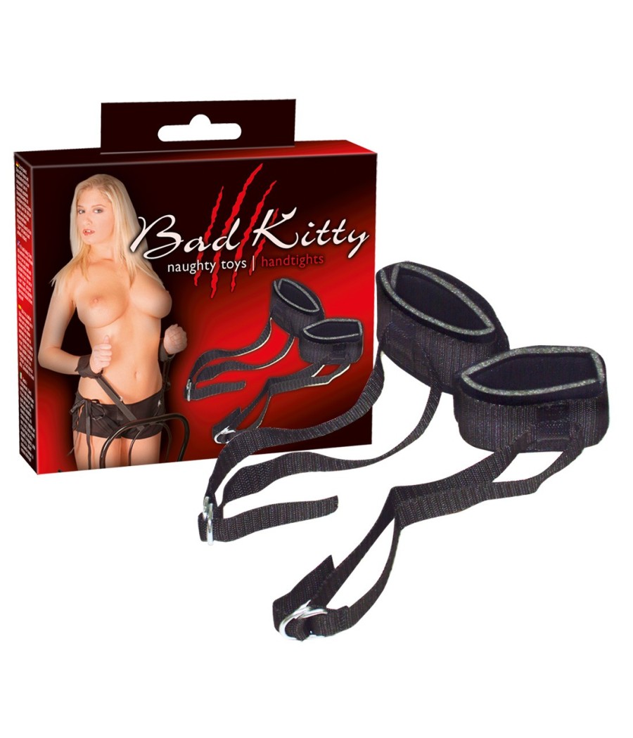 BLOCCAPOLSI REGOLABILI BAD KITTY \"HANDTIGHTS\"