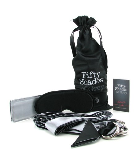 KIT BONDAGE  50 SFUMATURE DI GRIGIO SOTTOMETTIMI