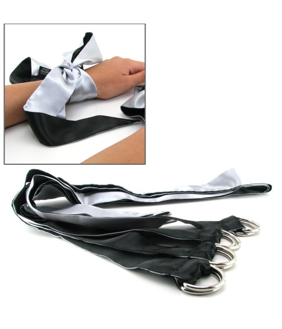 KIT BONDAGE  50 SFUMATURE DI GRIGIO "SOTTOMETTIMI"