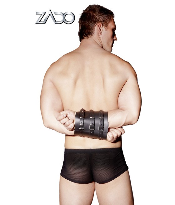 BRACCIALE COSTRITTIVO UNISEX IN PELLE ZADO 