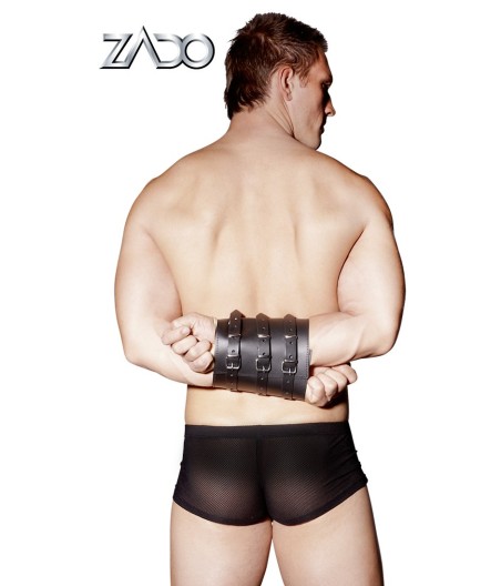 BRACCIALE COSTRITTIVO UNISEX IN PELLE ZADO