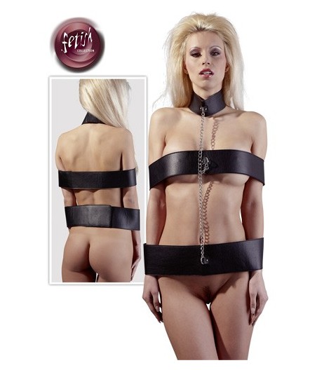 SET COSTRITTIVO COLLARE E FASCE PER BRACCIA