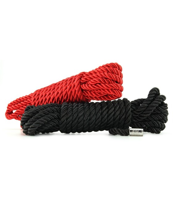 SET 2 CORDE PER BONDAGE E SHIBARI 50 SFUMATURE DI GRIGIO "TRATTIENIMI"