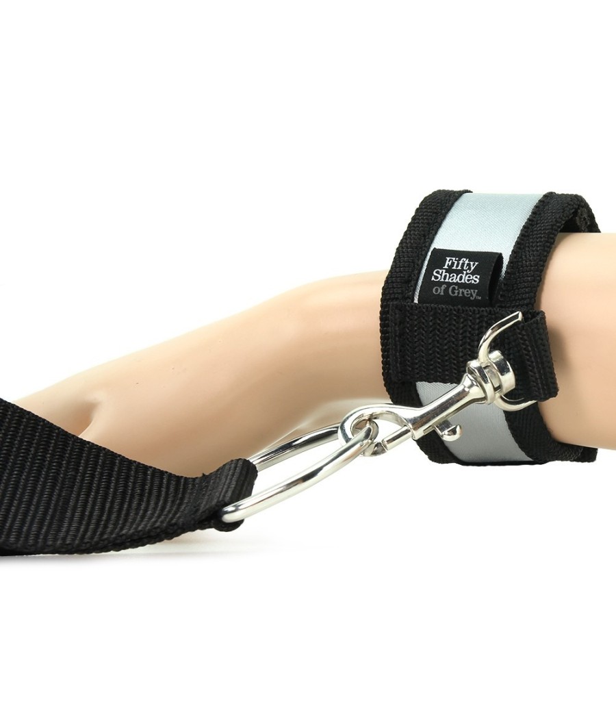 SET BDSM COSTRITTIVO 50 SFUMATURE DI GRIGIO "TIENI DURO"