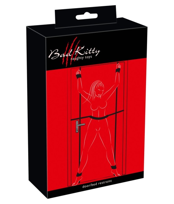 SET BDSM COSTRITTIVO "DOOR/BED" BAD KITTY