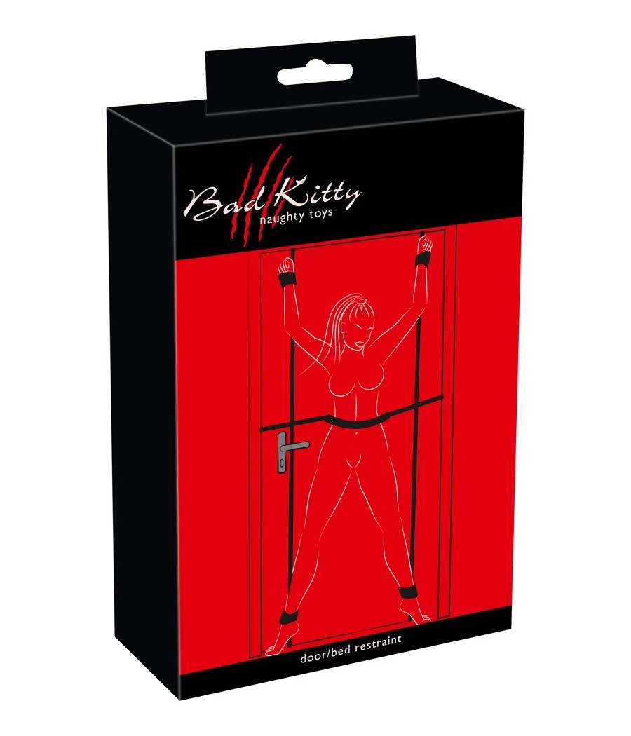 SET BDSM COSTRITTIVO "DOOR/BED" BAD KITTY