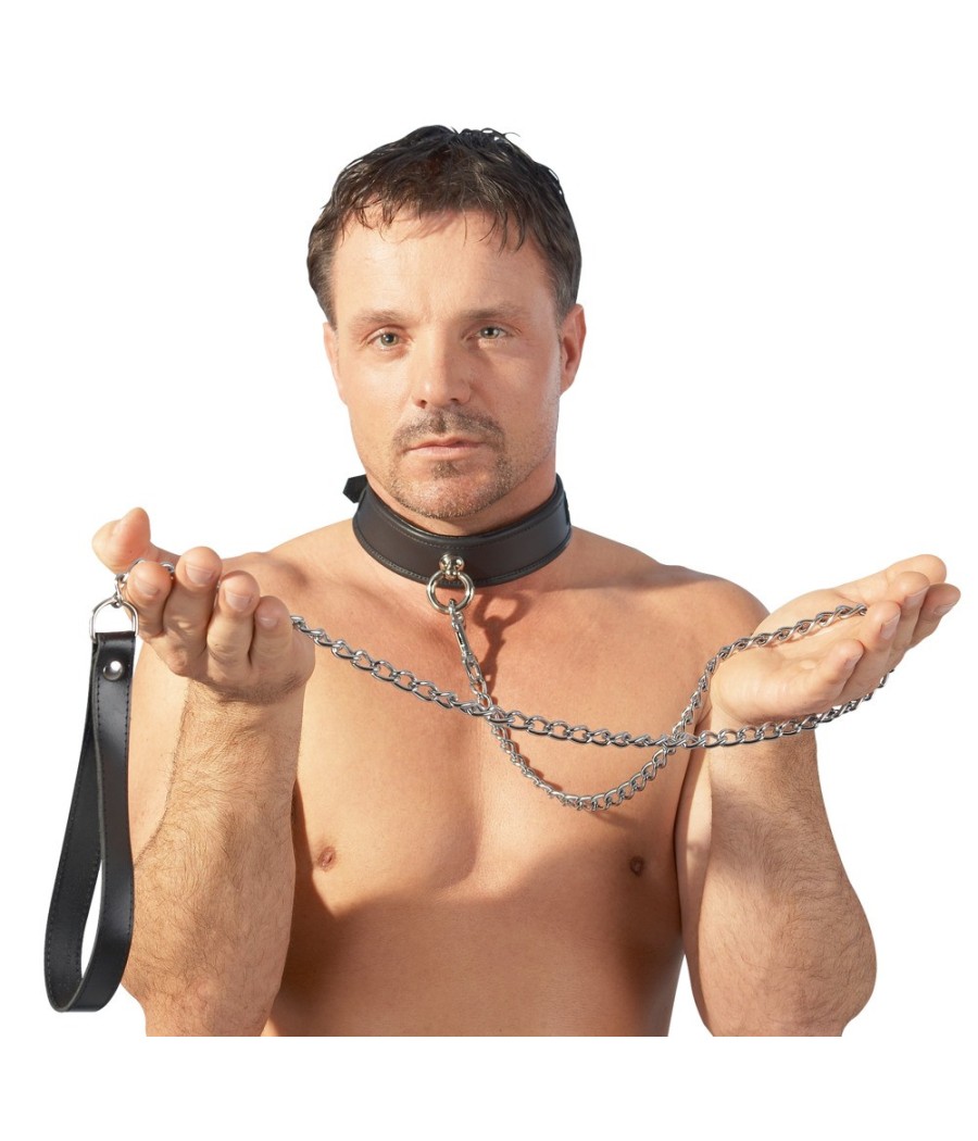 GUINZAGLIO CON MANIGLIA IN PELLE ZADO