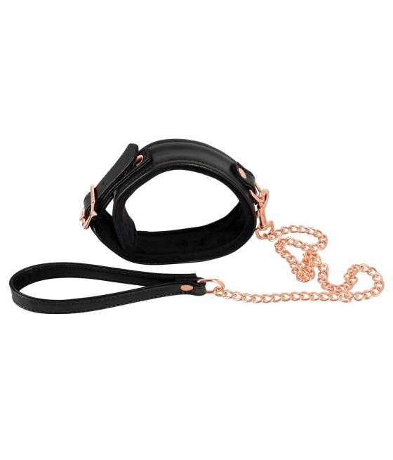 SET COLLARE GUINZAGLIO E CATENA BAD KITTY " COLLAR WITH LEASH"