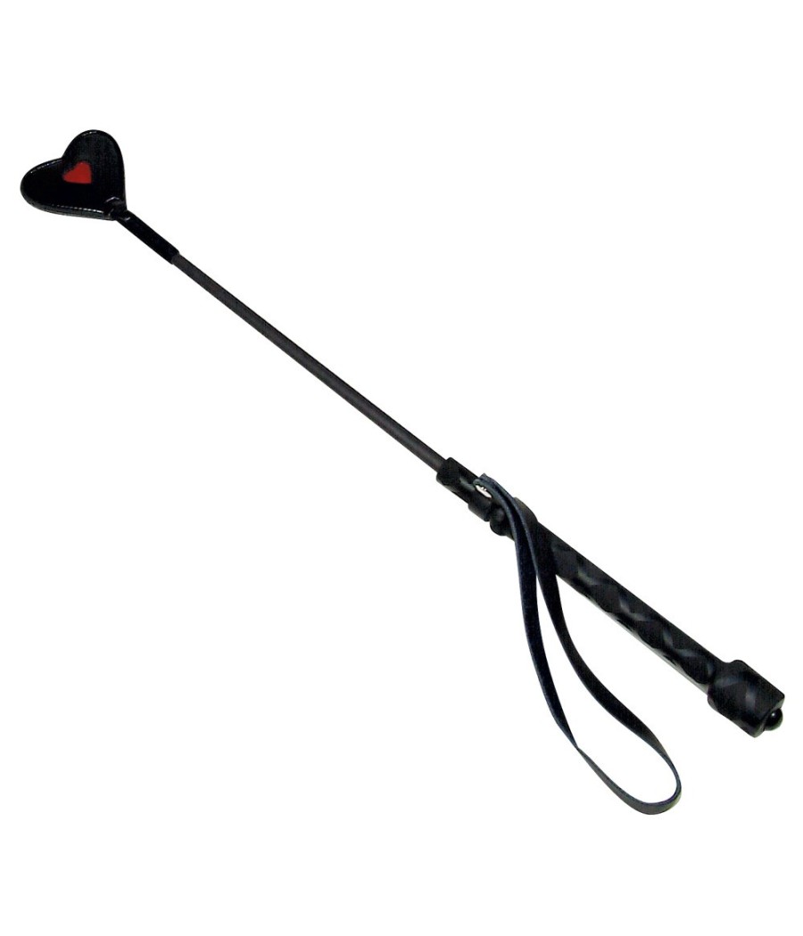 FRUSTINO A FORMA DI CUORE BAD KITTY NERO/ROSSO