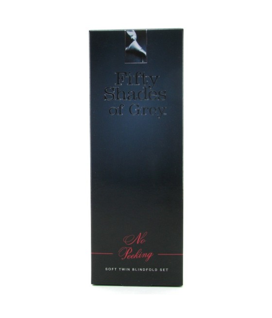 SET 2 BENDE 50 SFUMATURE DI GRIGIO "VIETATO SBIRCIARE"