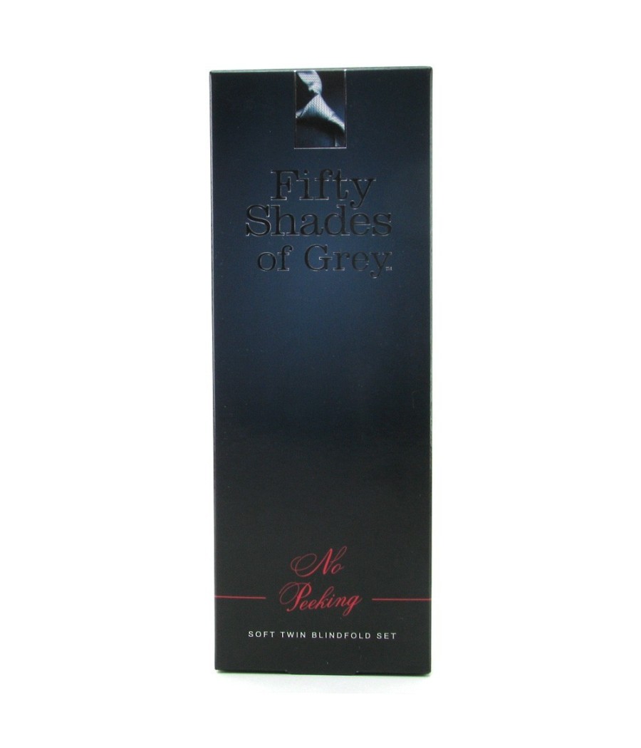 SET 2 BENDE 50 SFUMATURE DI GRIGIO "VIETATO SBIRCIARE"