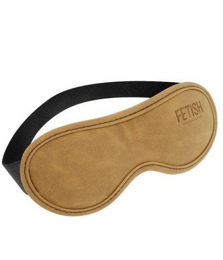 FETISH SUBMISSIVE MASCHERA BDSM PELLE VEGANA