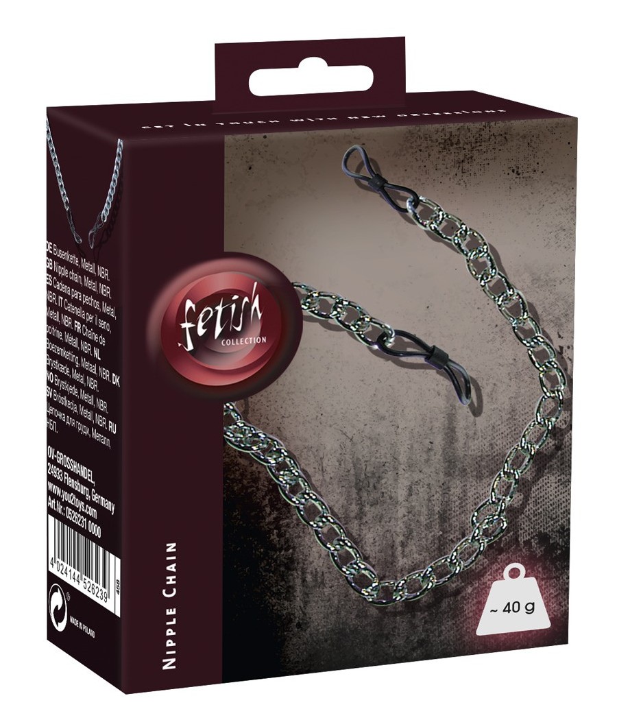 LACCETTI PER CAPEZZOLI CON CATENA