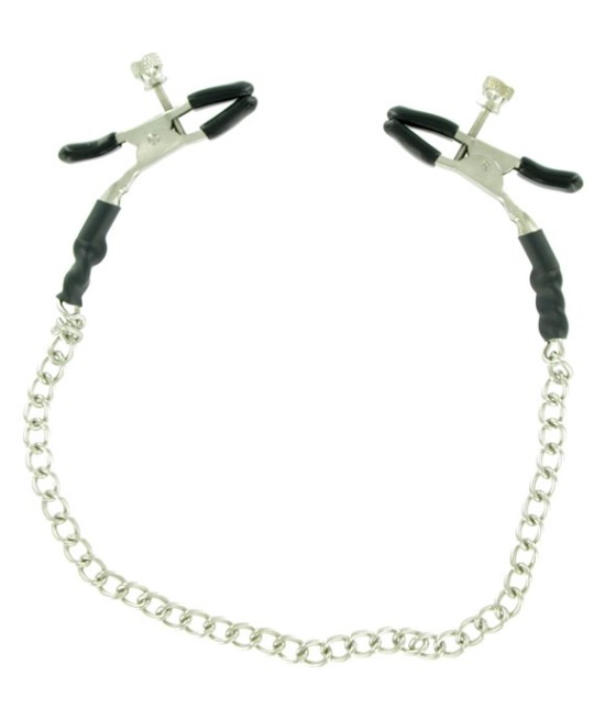 PINZE PER CAPEZZOLI CONNESSE DA CATENA CON SERRAGGIO REGOLABILE