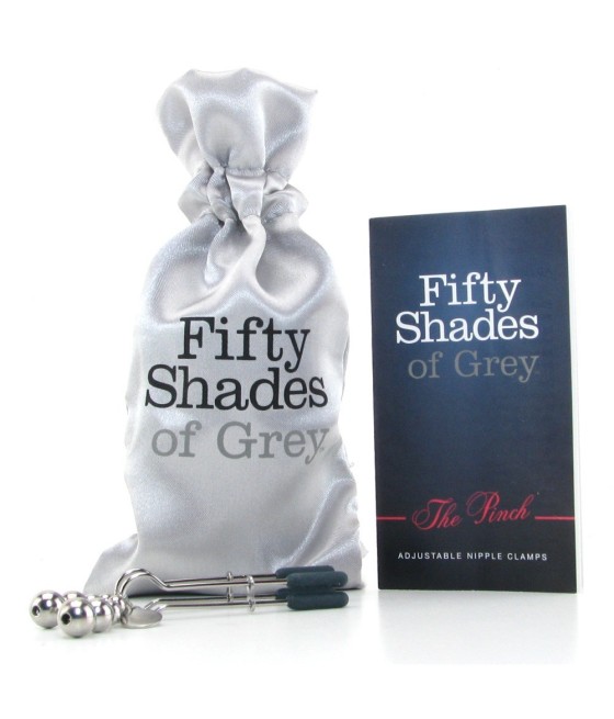 PINZE PER CAPEZZOLI CON PESI 50 SFUMATURE DI GRIGIO "PIZZICO"