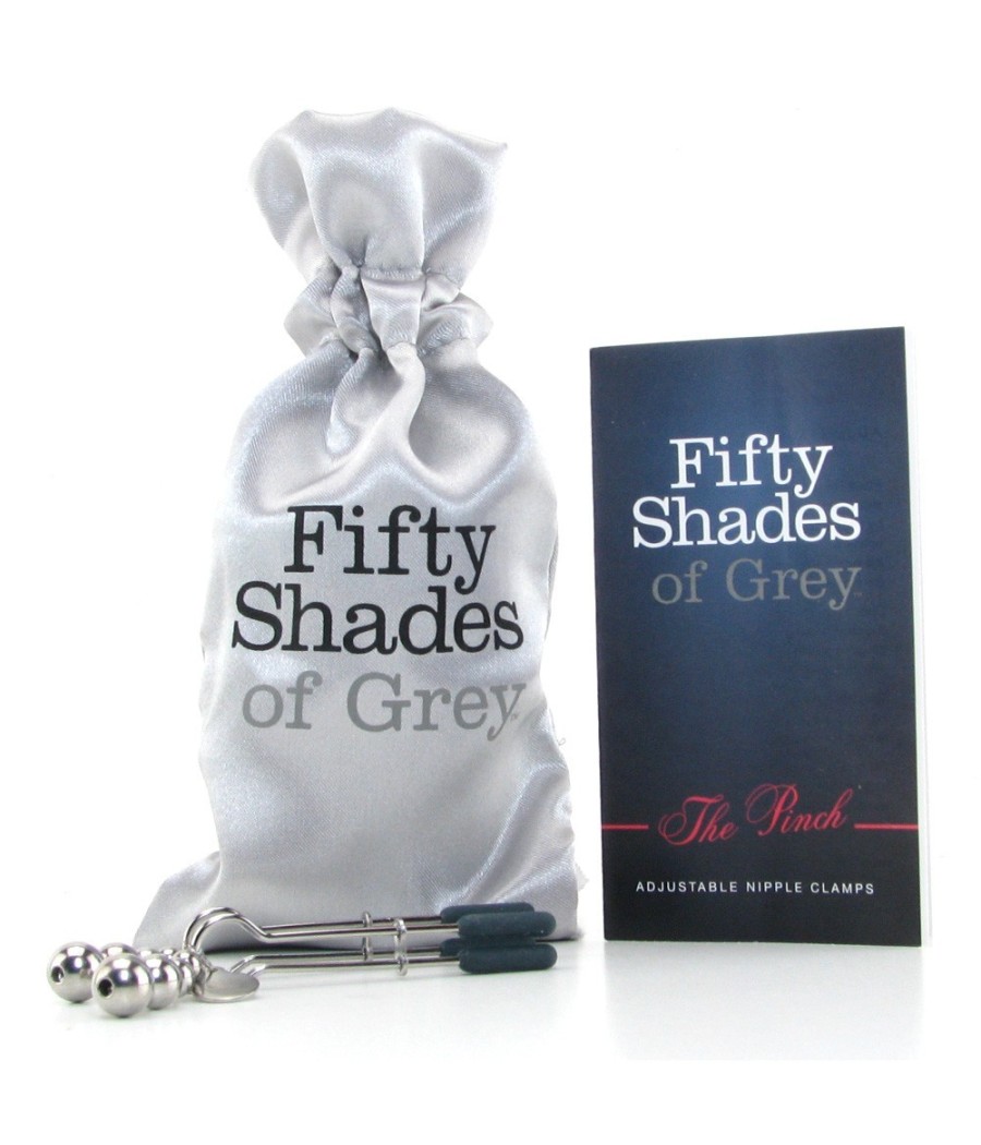 PINZE PER CAPEZZOLI CON PESI 50 SFUMATURE DI GRIGIO "PIZZICO"