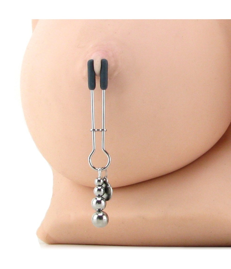 PINZE PER CAPEZZOLI CON PESI 50 SFUMATURE DI GRIGIO "PIZZICO"