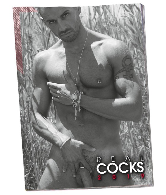 Calendario Pin Up Man - Real Cocks 2019