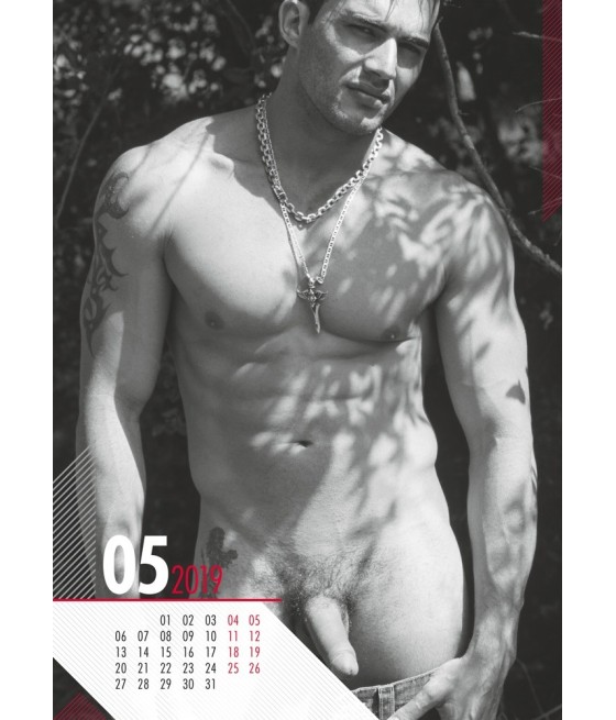 Calendario Pin Up Man - Real Cocks 2019