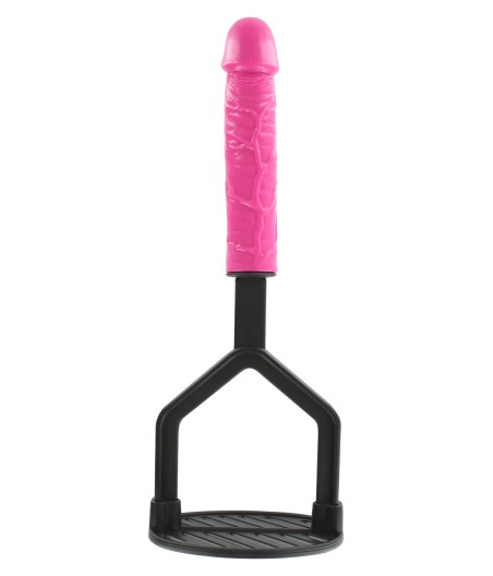 SCHIACCIA PATATE CON MANICO A FORMA DI PENE