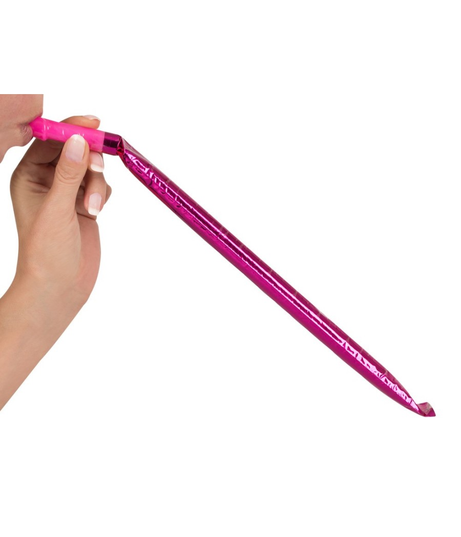 TROMBETTE FESTE "LINGUE DI SUOCERA" A FORMA DI PENE