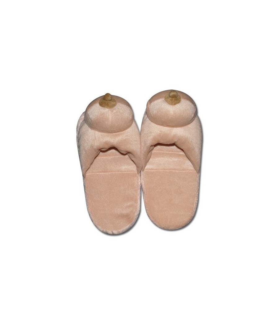 PANTOFOLE IN PELUCHE CON SENO