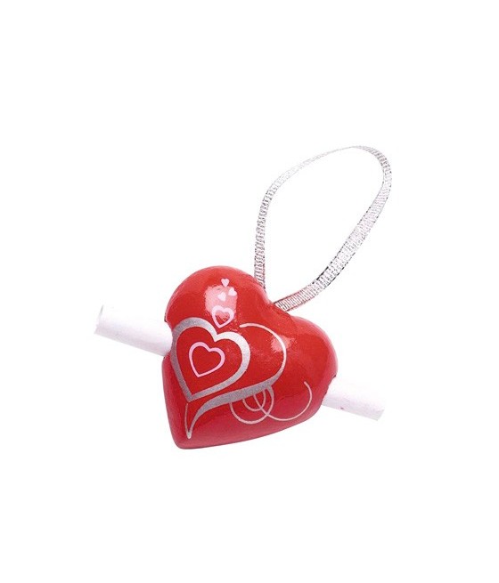 CUORE PORTA MESSAGGI DA APPENDERE “CRI DU COEUR”