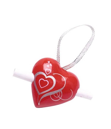 CUORE PORTA MESSAGGI DA APPENDERE CRI DU COEUR