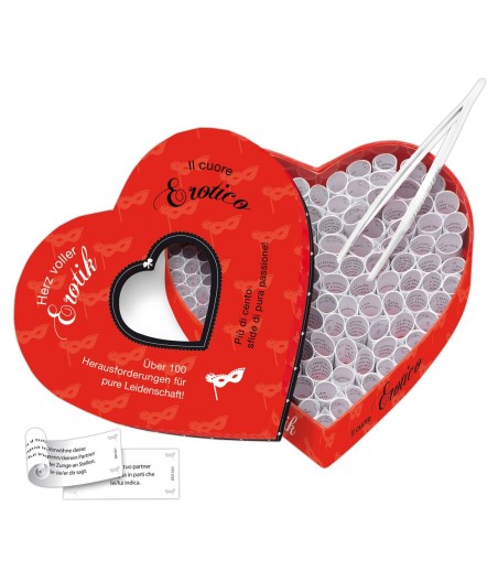 GIOCO DI COPPIA CON OLTRE 100 SFIDE IL CUORE EROTICO