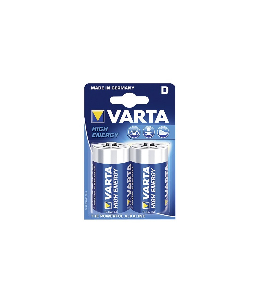 BLISTER 2 BATTERIE VARTA TORCIA \"D\"