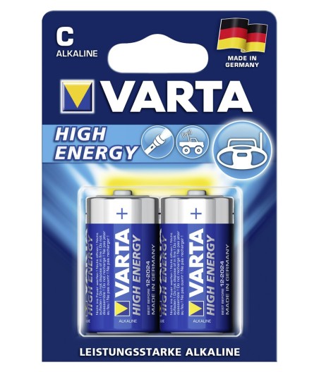 BLISTER 2 BATTERIE VARTA MEZZA TORCIA C