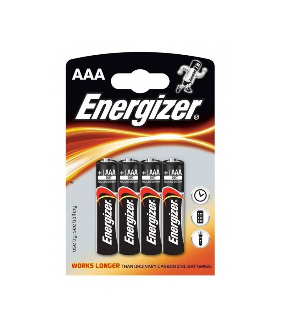 BLISTER 4 BATTERIE ENERGIZER ALKALINE POWER BATTERY AAA LR03