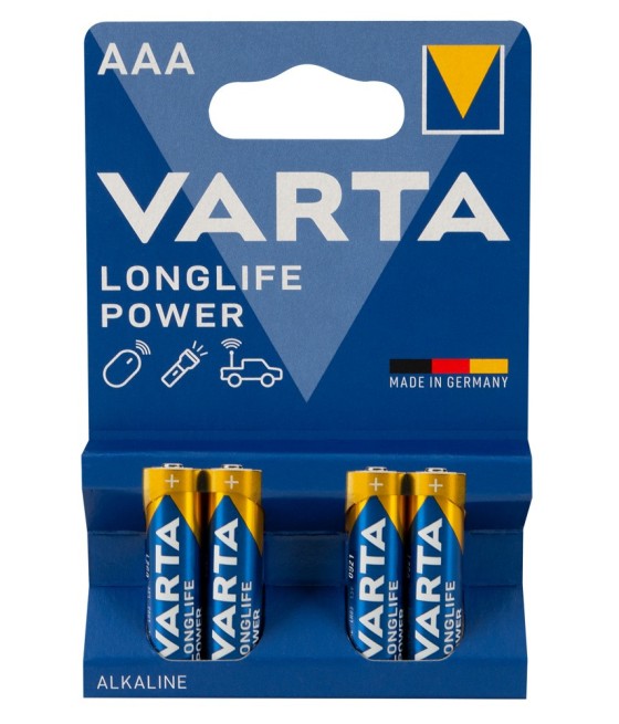 4 Varta AAA Batterie