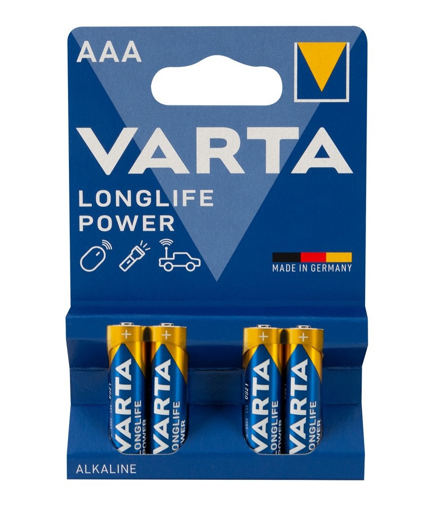 4 Varta AAA Batterie